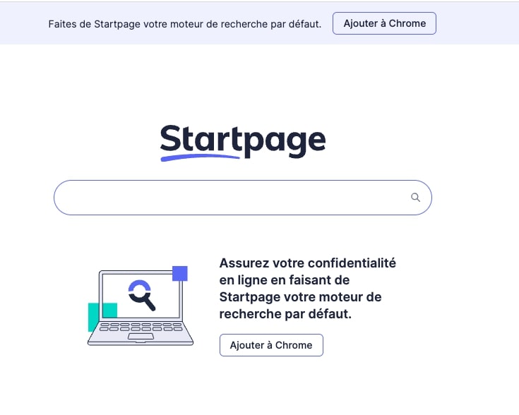 Moteur de recherche moins utilisé dans le monde - StartPage